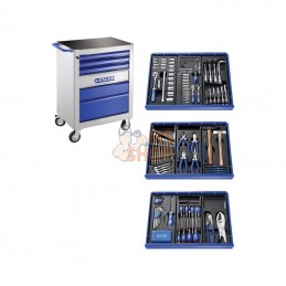 E220314; EXPERT; Servante + compo. 209 outils; pièce detachée