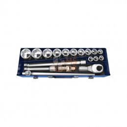 E194683; EXPERT; Composition 3/4" 19 outils; pièce detachée