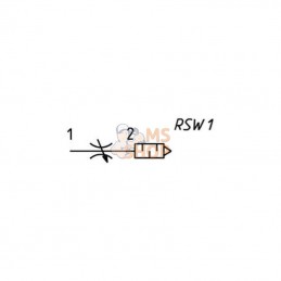 RSW38; CAMOZZI; Silencer; pièce detachée