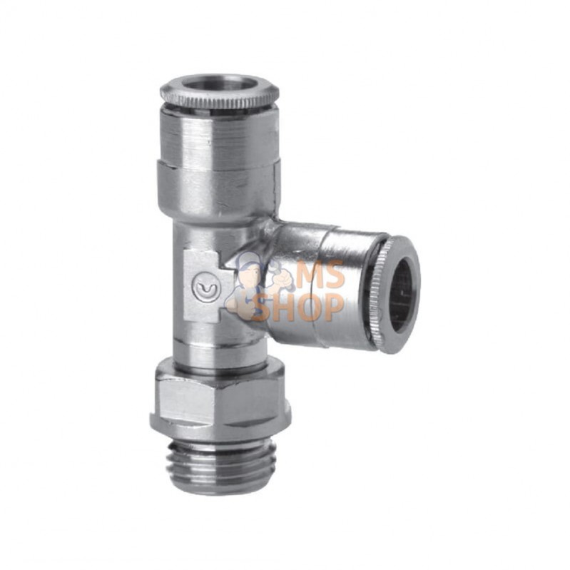 6442818; CAMOZZI; Raccord enfichable T; pièce detachée 6442818; CAMOZZI; Raccord enfichable T; pièce detachée