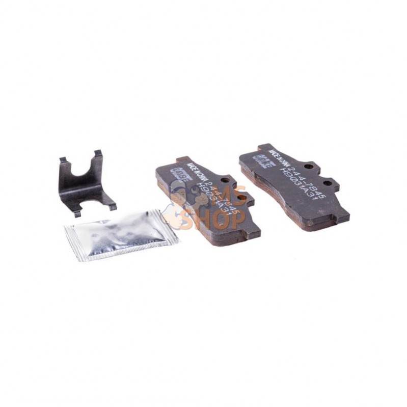 CI048646; CARRARO; Jeu de plaquettes de frein (2); pièce detachée