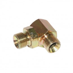MM9004K; BURNETT & HILLMAN; Nipple 1/4" 2 x filet mâle 90°; pièce detachée