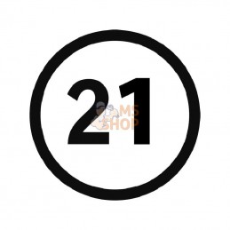R21; BURNETT & HILLMAN; Union double male UNF 1 5/16 - 1 5/16; pièce detachée