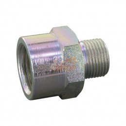 VRB0608GAUGE; BURNETT & HILLMAN; Raccord - 3/8" BSP mâle - 1/2"; pièce detachée