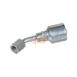 4G4FJX45S; GATES; Racc. à sertir 45° DN6-7/16JIC; pièce detachée