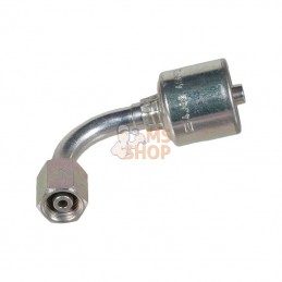 4G6FDLORX90; GATES; Racc. à sertir 90° DN6-M12x1,5; pièce detachée