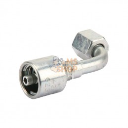 4G6FJX90S; GATES; Racc. à sertir 90° DN6-9/16JIC; pièce detachée