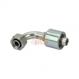 12G18FDLORX90; GATES; Racc. à sertir DN20-M26x1,5 90°; pièce detachée