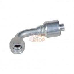 12G12FJX90S; GATES; Racc. à sertir DN19-1"1/16 JIC 90°; pièce detachée