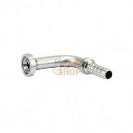 12GS12FLH90100; GATES; Racc. à sertir DN20+41,3 bride 90°; pièce detachée