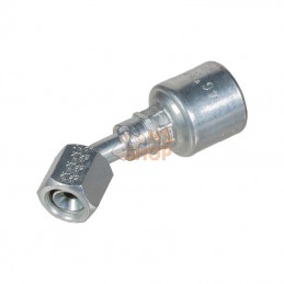 4G5FJX45011; GATES; Racc. à sertir 45° DN6-1/2 JIC; pièce detachée