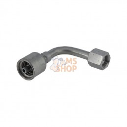 4G6FJX90L; GATES; Racc. à sertir 90° DN6-9/16JIC; pièce detachée