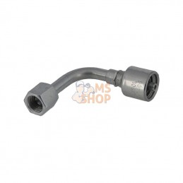 4G6FJX90L; GATES; Racc. à sertir 90° DN6-9/16JIC; pièce detachée