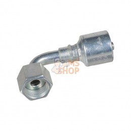 4G6FFORX90S; GATES; Raccord à sertir DN6-11/16 ORFS 90°; pièce detachée