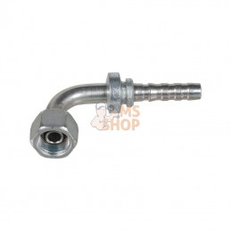 6GS6FBSPORX90; GATES; Racc. à sertir 90° DN10-3/8 BSP; pièce detachée