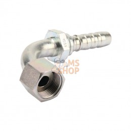 10GS10FFORX90M; GATES; Racc. à sertir 90° DN16-1" SAE; pièce detachée
