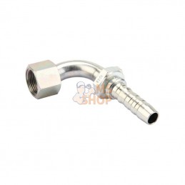 10GS10FFORX90M; GATES; Racc. à sertir 90° DN16-1" SAE; pièce detachée