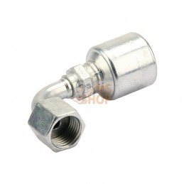 10G12FFORX90S; GATES; Racc. à sertir DN16-1"3/16ORFS 90°; pièce detachée