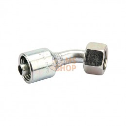 4G12FDHORX45; GATES; Racc. à sertir 45° DN6-M20x1,5; pièce detachée