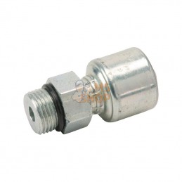 6G8MB; GATES; Racc. à sertir DN10-3/4 SAE; pièce detachée
