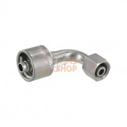 6G10FDLORX90; GATES; Racc. à sertir 90 DN10-M16x1,5; pièce detachée