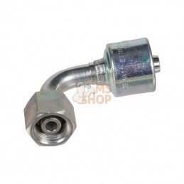 6G10FDHORX90; GATES; Racc. à sertir 90 DN10-M18x1,5; pièce detachée