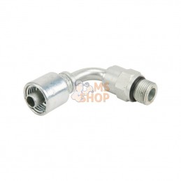 6G6MBX90; GATES; Racc. à sertir DN10-9/16 SAE 90°; pièce detachée