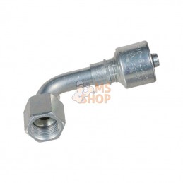 6G8FJX90S; GATES; Racc. à sertir 90° DN10-3/4JIC; pièce detachée