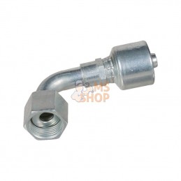 6G8FFORX90S; GATES; Racc. à sertir DN10-13/16 ORFS 90°; pièce detachée