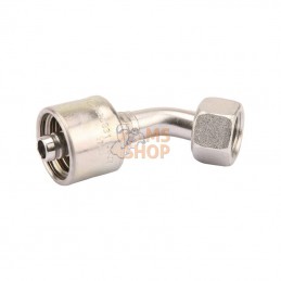 6G6FBSPORX45; GATES; Racc. à sertir 45° DN10-3/8BSP; pièce detachée