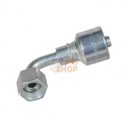 6G6FFORX90S; GATES; Racc. à sertir DN10-11/16 ORFS 90°; pièce detachée