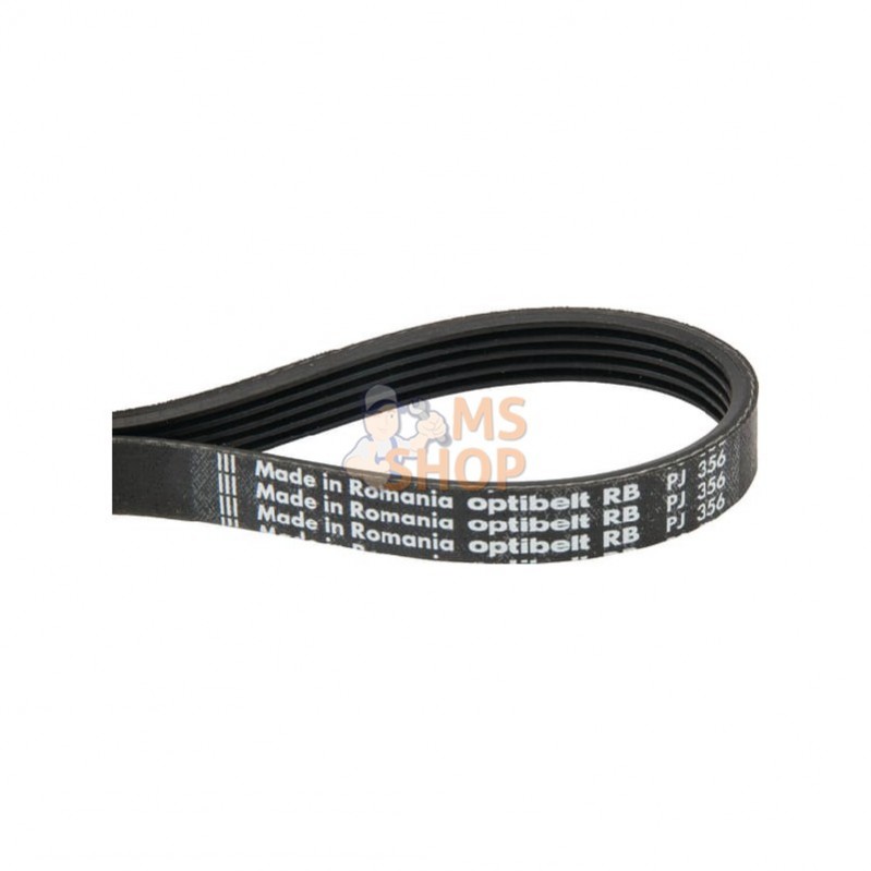 5PJ356; OPTIBELT; Courroie nervurée 5PJ356 Optibelt; pièce detachée 5PJ356; OPTIBELT; Courroie nervurée 5PJ356 Optibelt; pièce detachée