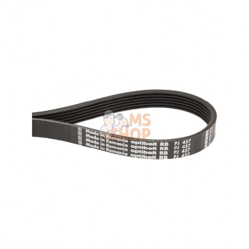 6PJ457; OPTIBELT; Courroie nervurée 6PJ457mm Optibelt; pièce detachée 6PJ457; OPTIBELT; Courroie nervurée 6PJ457mm Optibelt; pièce detachée