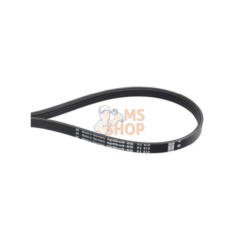 4PJ813; OPTIBELT; Courroie nervurée 4PJ813 Optibelt; pièce detachée 4PJ813; OPTIBELT; Courroie nervurée 4PJ813 Optibelt; pièce detachée