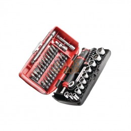 R2NANO19IM; FACOM; Jeu de douilles 1/4" 6p 5,5-14mm; pièce detachée