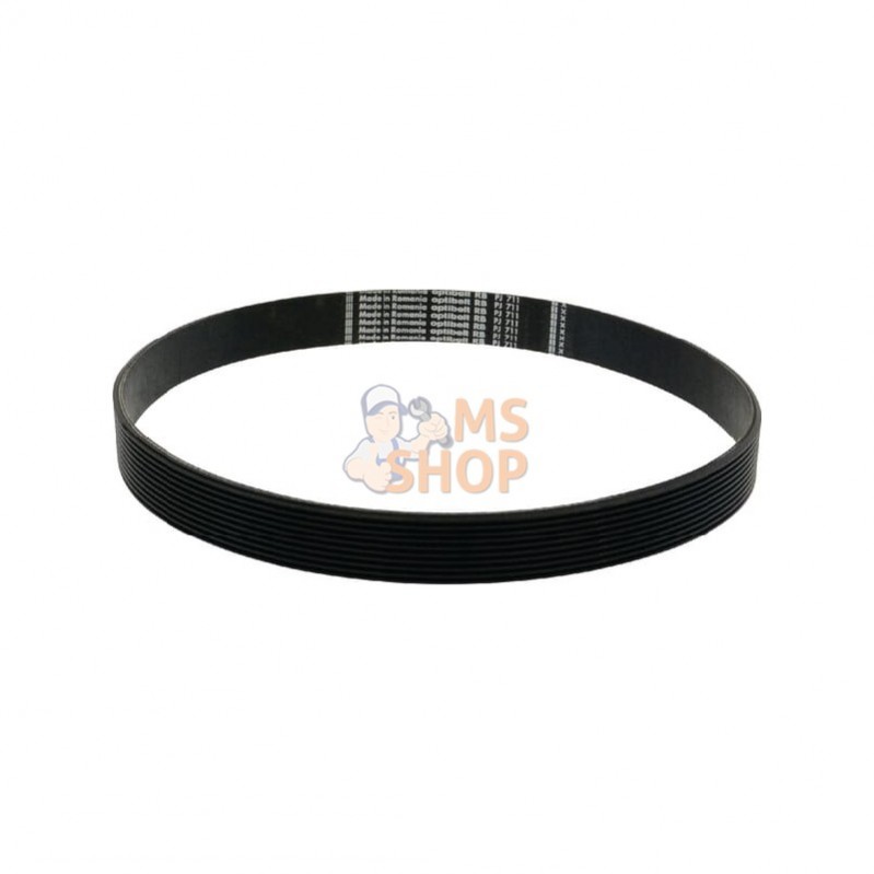 10PJ711; OPTIBELT; Courroie nervurée 10PJ711mm Optibelt; pièce detachée 10PJ711; OPTIBELT; Courroie nervurée 10PJ711mm Optibelt; pièce detachée