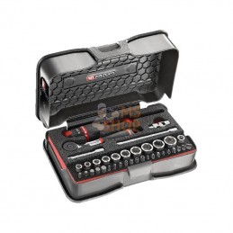 R1616M6; FACOM; Jeu de douilles 1/4" 37 pcs; pièce detachée