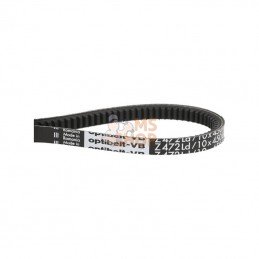 VB10450; OPTIBELT; Courroie trapézoïdale dentée Z17 10x450 Optibelt; pièce detachée