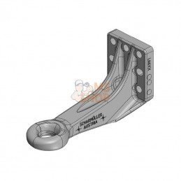 006524600A02; SCHARMÜLLER; Towing Eye Ø50mm 110x100 M20 versetzt ISO 20019; pièce detachée