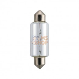 GL12850; PHILIPS; Ampoule T15x43 -12V-15W SV8,5; pièce detachée