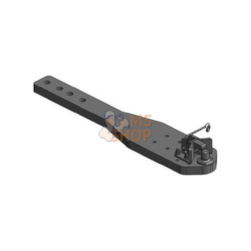 009615995A02; SCHARMÜLLER; Heavy Duty Drawbar Pitonfix Case Magnum CVX 235-370 / NH T8.275-T8.420; pièce detachée 009615995A02; SCHARMÜLLER; Heavy Duty Drawbar Pitonfix Case Magnum CVX 235-370 / NH T8.275-T8.420; pièce detachée