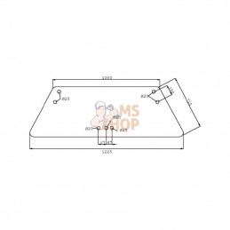 D7722T; KRAMP; Pare-brise; pièce detachée