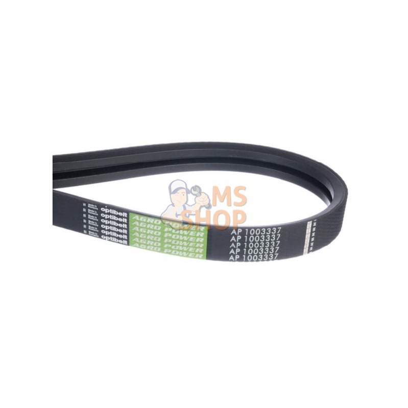 0614227AB; OPTIBELT; Courroie trapézoïdale; pièce detachée 0614227AB; OPTIBELT; Courroie trapézoïdale; pièce detachée