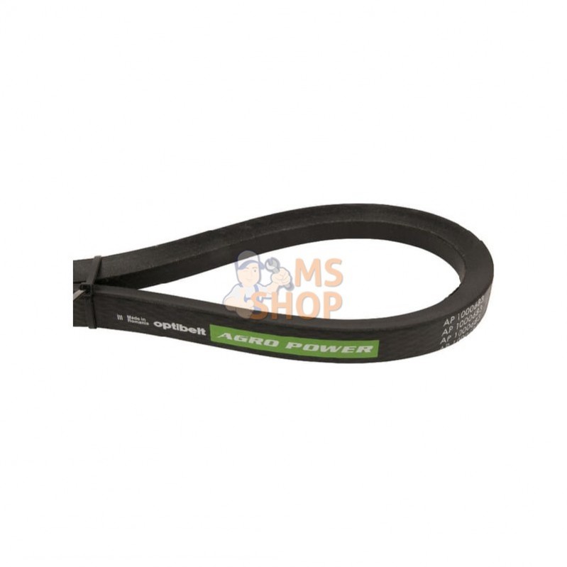 01145504AB; OPTIBELT; Courroie trapézoïdale; pièce detachée