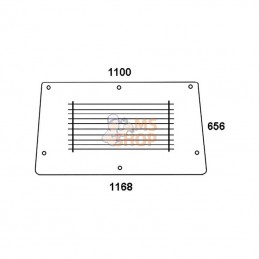 84368071N; KRAMP; Lunette arrière chauffante; pièce detachée