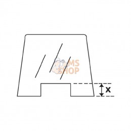 D6901; KRAMP; Pare-brise; pièce detachée