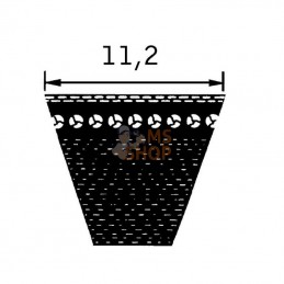 AVX1151118; OPTIBELT; Courroie 11A1120; pièce detachée