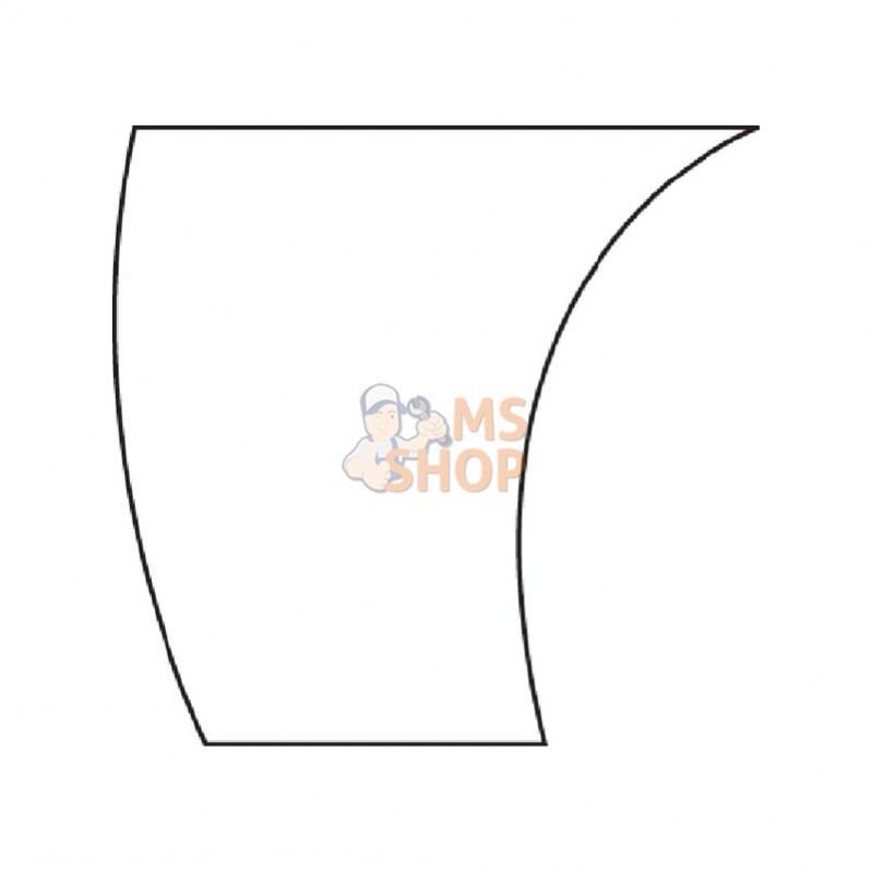 D6937; KRAMP; Pare-brise avant inf. dr.; pièce detachée