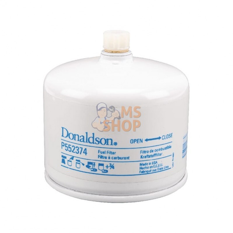 P552374; DONALDSON; Filtre à carburant séparateur d'eau; pièce detachée
