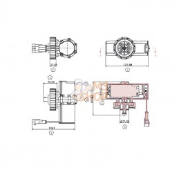 87802238KR; KRAMP; Pompe d'alimentation électrique; pièce detachée